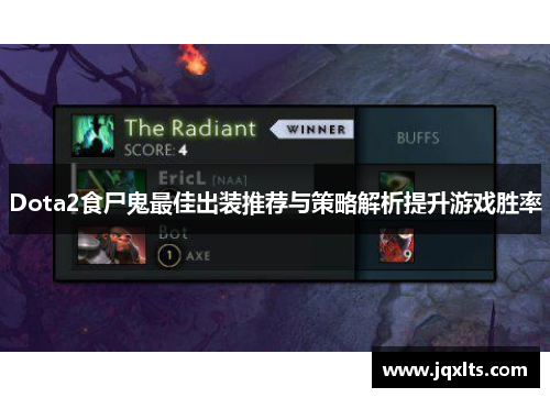 Dota2食尸鬼最佳出装推荐与策略解析提升游戏胜率